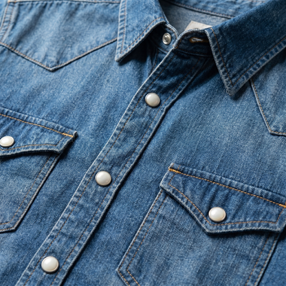 Men's Casual Denim Shirt