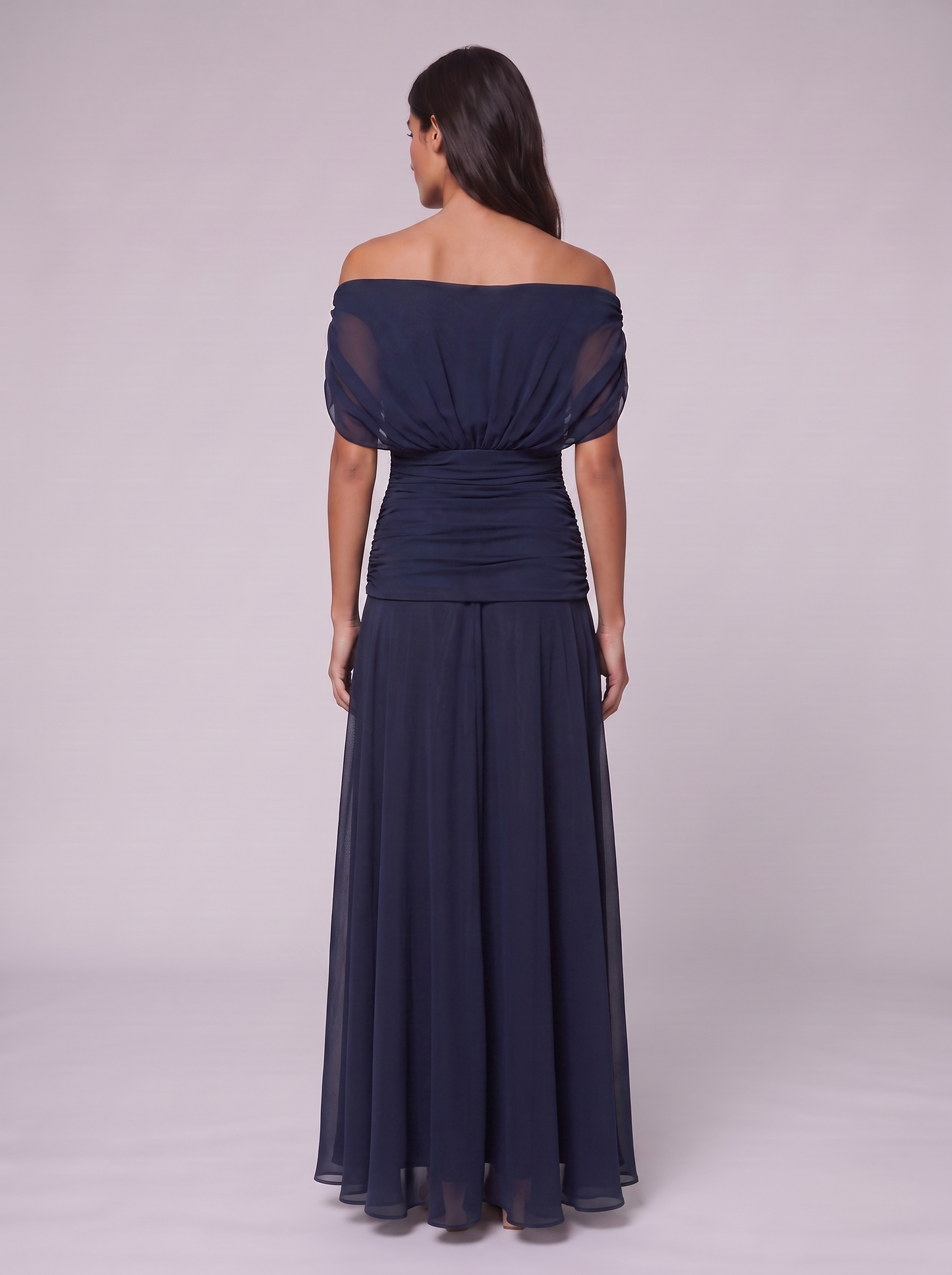 Women's Elegant V-Neck Maxi Dress