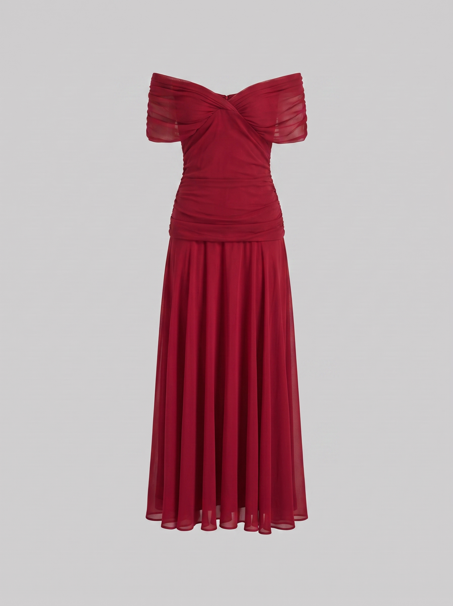 Women's Elegant V-Neck Maxi Dress