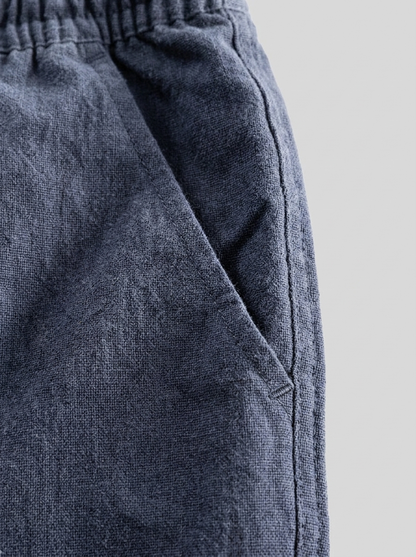 Men's Linen Drawstring Shorts