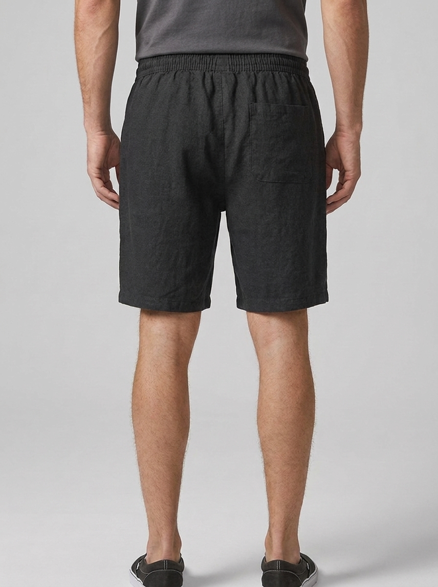 Men's Linen Drawstring Shorts