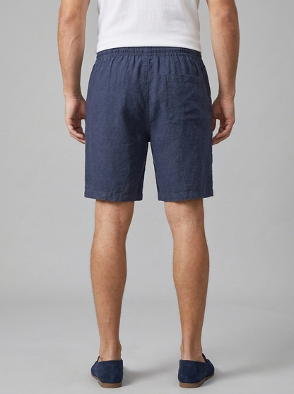 Men's Linen Drawstring Shorts